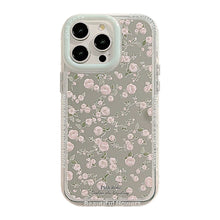 Load image into Gallery viewer, Mint ins pink rose mirror for 17 Apple 16 mobile phone case iPhone14ProMax Korean 12/11