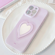 Load image into Gallery viewer, Love mirror three-dimensional application iphone16 mobile phone case Apple 15promax film soft 13 all-inclusive 17 niche