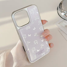 Load image into Gallery viewer, Gilt ins rose butterfly for 16 apple 17pro max mobile phone case iphone14 Epoxy 13 gentle 15