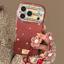 Load image into Gallery viewer, Color star contrast creative application iphone17promax mobile phone case Apple 16 anti-drop 13 all-inclusive 15 hand rope