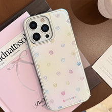 Load image into Gallery viewer, Gilt applicable Apple 15promax mobile phone case iphone16 color graffiti 17 electroplated silver 14 Epoxy Huawei