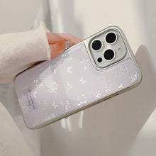 Load image into Gallery viewer, Gilt ins rose butterfly for 16 apple 17pro max mobile phone case iphone14 Epoxy 13 gentle 15