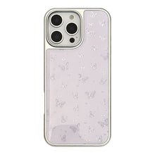Load image into Gallery viewer, Gilt ins purple butterfly is suitable for Apple 15pro max mobile phone case iphone16 Epoxy 17 electroplating 14 Huawei