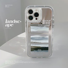 Load image into Gallery viewer, ins oil painting cloud sea for 16Pro Max Apple 17 mobile phone case iPhone literary style 13 mirror 11 advanced