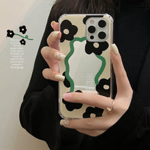Load image into Gallery viewer, Mirror niche personality suitable for 17pro max apple iphone16 mobile phone case 14pro anti-drop 15/8 sets 11