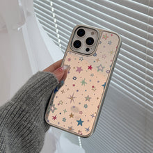 Load image into Gallery viewer, Dopamine star applies to 16 apple 15promax mobile phone case iphone17 mirror 13 electroplating 15 sweet cool hard