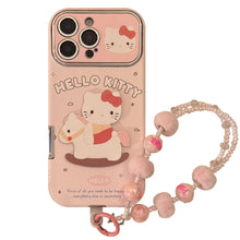 Load image into Gallery viewer, Cortical Trojan cat applies to Apple 15promax mobile phone case iphone16 soft cute cartoon 17 lanyard 14 soft