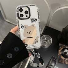 Load image into Gallery viewer, Sweet Cool Puppy Mirror Suitable for 16ProMax Apple 15 Mobile Phone Case iPhone17 Cartoon 12 Generation 11 Hand Rope