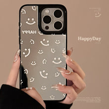 Load image into Gallery viewer, Applicable to Apple 16Pro mobile phone case max mirror smile full screen iphone15 minimalist 13 anti-drop 17 niche hard