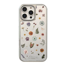 Load image into Gallery viewer, Small fresh flowers are suitable for 16 Apple 15promax mobile phone case iphone17 mirror 13 electroplating hard 15 Huawei