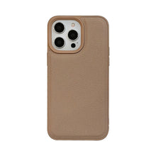 Load image into Gallery viewer, Premium khaki for Apple 17 mobile phone case iPhone16promax autumn and winter leather 11 solid color 13 hard 14