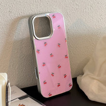 Load image into Gallery viewer, Gilt ins cherry full screen Apple 16 mobile phone case 17pro max suitable for iPhone15 anti-drop 14 glass 13