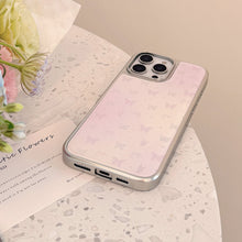 Load image into Gallery viewer, Gilt ins powder butterfly apple 16pro max mobile phone case iphone15 Epoxy 17 is suitable for huawei mate70.