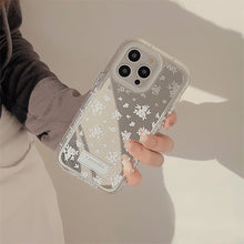 Load image into Gallery viewer, White tea ins gentle and fresh for 17Pro Max Apple 16 mobile phone case iPhone15 mirror 12 lanyard 11