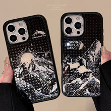 Load image into Gallery viewer, Gilt mobile phone case Apple 17promax protective case iPhone 16 Sunrise Jinshan 12 for 15 personalized glass