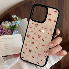 Load image into Gallery viewer, Gilt ins cherry iphone 16 apple 15promax phone case 13/14 glass 12 for 17 premium hard