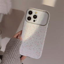 Load image into Gallery viewer, Sweet small floral application Apple 16 mobile phone case 15promax silver 17 leather iphone14 small fresh 12