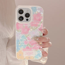 Load image into Gallery viewer, Gilt flower iPhone17 mobile phone case Apple 15 small fresh 14 suitable for 16pro max advanced sense 12/13