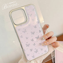 Load image into Gallery viewer, Gilt ins purple butterfly is suitable for Apple 15pro max mobile phone case iphone16 Epoxy 17 electroplating 14 Huawei