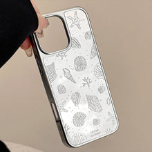Load image into Gallery viewer, Gilt plating applies to Apple 16promax mobile phone case iphone17 starfish shell 13 mirror premium 12 hard