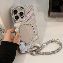 Load image into Gallery viewer, Color butterfly iPhone15 iPhone case 17 premium sense 11 mirror 13promax for 16 lanyard hard