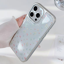 Load image into Gallery viewer, Gilt 15 Apple 16Pro Max mobile phone case iphone17 color flower 14 suitable for Huawei mate Epoxy
