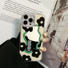 Load image into Gallery viewer, Mirror niche personality suitable for 17pro max apple iphone16 mobile phone case 14pro anti-drop 15/8 sets 11
