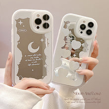 Load image into Gallery viewer, Mirror Starry Sky Cloud 14 for iphone16 mobile phone case 15promax Apple 12 matte Xs makeup mirror 11