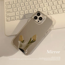 Load image into Gallery viewer, Electroplated mirror 17pro max for iphone16 Apple 15 mobile phone case 12 advanced sense 13pro simple 11
