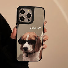Load image into Gallery viewer, Couple trendy cool cats and dogs are suitable for Apple 16promax mobile phone case personalized iphone17 anti-drop 13 mirror 15 hard
