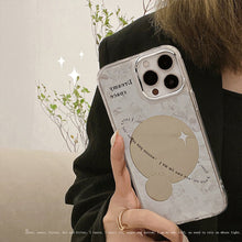 Load image into Gallery viewer, Planet mirror is suitable for iphone16 iPhone case 17Promax silicone 11 anti-drop makeup 15 women's 14