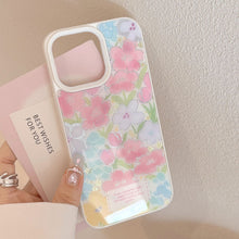 Load image into Gallery viewer, Gilt flower iPhone17 mobile phone case Apple 15 small fresh 14 suitable for 16pro max advanced sense 12/13