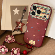 Load image into Gallery viewer, Color star contrast creative application iphone17promax mobile phone case Apple 16 anti-drop 13 all-inclusive 15 hand rope