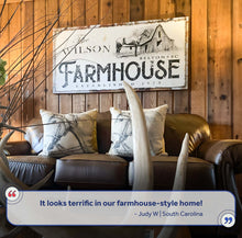 Load image into Gallery viewer, Rustic Horse Farmhouse Sign