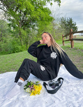 Load image into Gallery viewer, Our World Needs Jesus Black Unisex Sweatpant