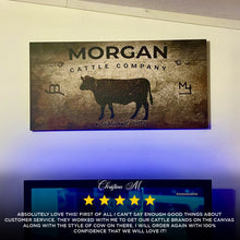 Load image into Gallery viewer, Cattle Company Sign