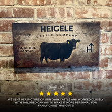 Load image into Gallery viewer, Cattle Company Sign