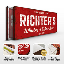 Load image into Gallery viewer, Whiskey And Wine Bar Sign III