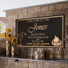 Load image into Gallery viewer, Backyard Sign