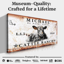 Load image into Gallery viewer, Cattle Ranch Sign X