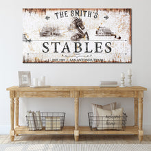 Load image into Gallery viewer, Rustic Stables Decor Sign
