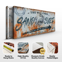 Load image into Gallery viewer, Sand And Surf Sign V