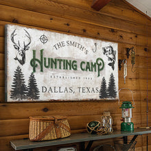 Load image into Gallery viewer, Fishing And Hunting Sign