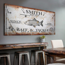 Load image into Gallery viewer, Bait and Tackle Sign III