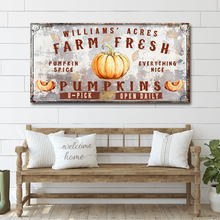 Load image into Gallery viewer, Farm Fresh Pumpkins Sign