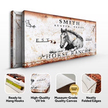 Load image into Gallery viewer, Rustic Horse Ranch Sign IV