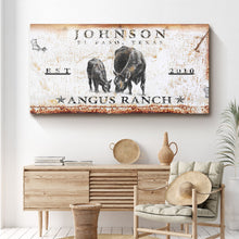 Load image into Gallery viewer, Angus Ranch Sign