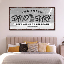 Load image into Gallery viewer, Sand and Surf Sign VI