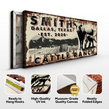 Load image into Gallery viewer, Cattle Ranch Vintage Sign