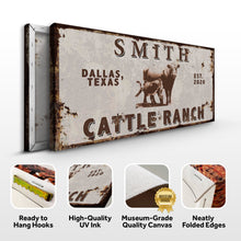Load image into Gallery viewer, Angus Cattle Ranch Sign